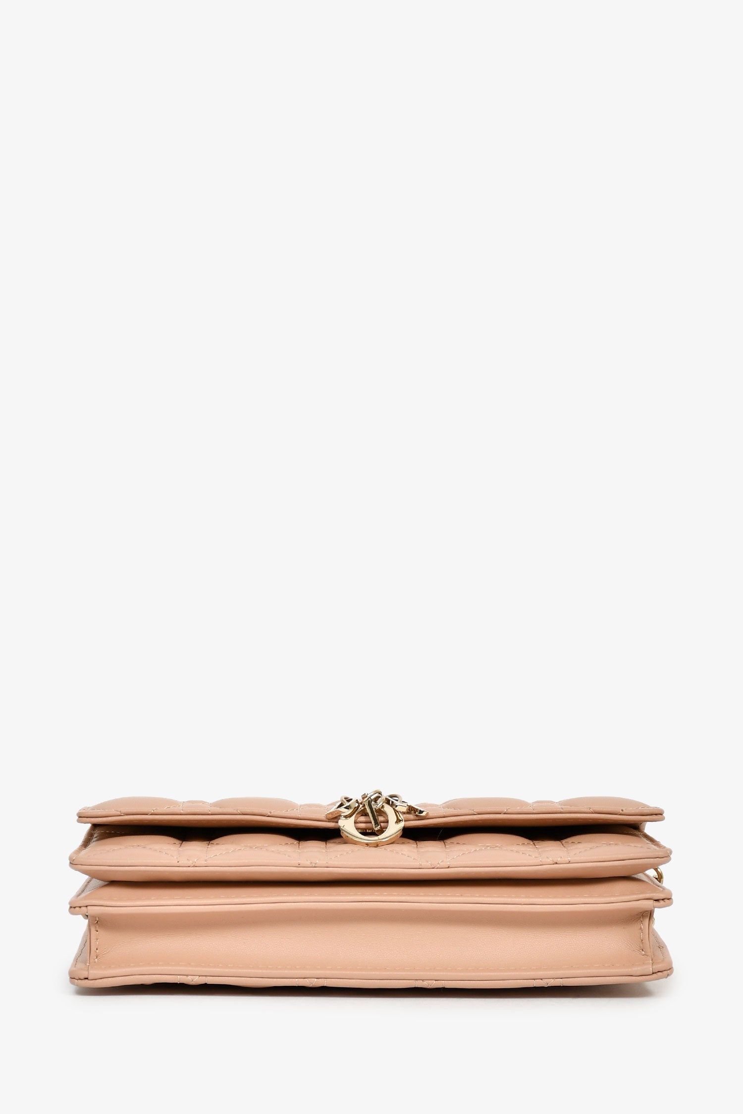 Christian Dior 2023 Beige Rose des Vents Cannage Leather My Dior Mini Bag