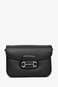 Gucci Black Leather Horsebit Medium 1955 Shoulder Bag