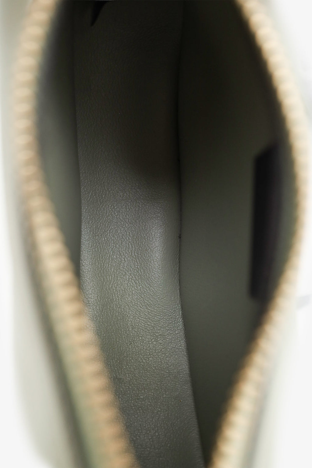 Fendi Taupe Calfskin Leather Nano Fendigraphy Bag