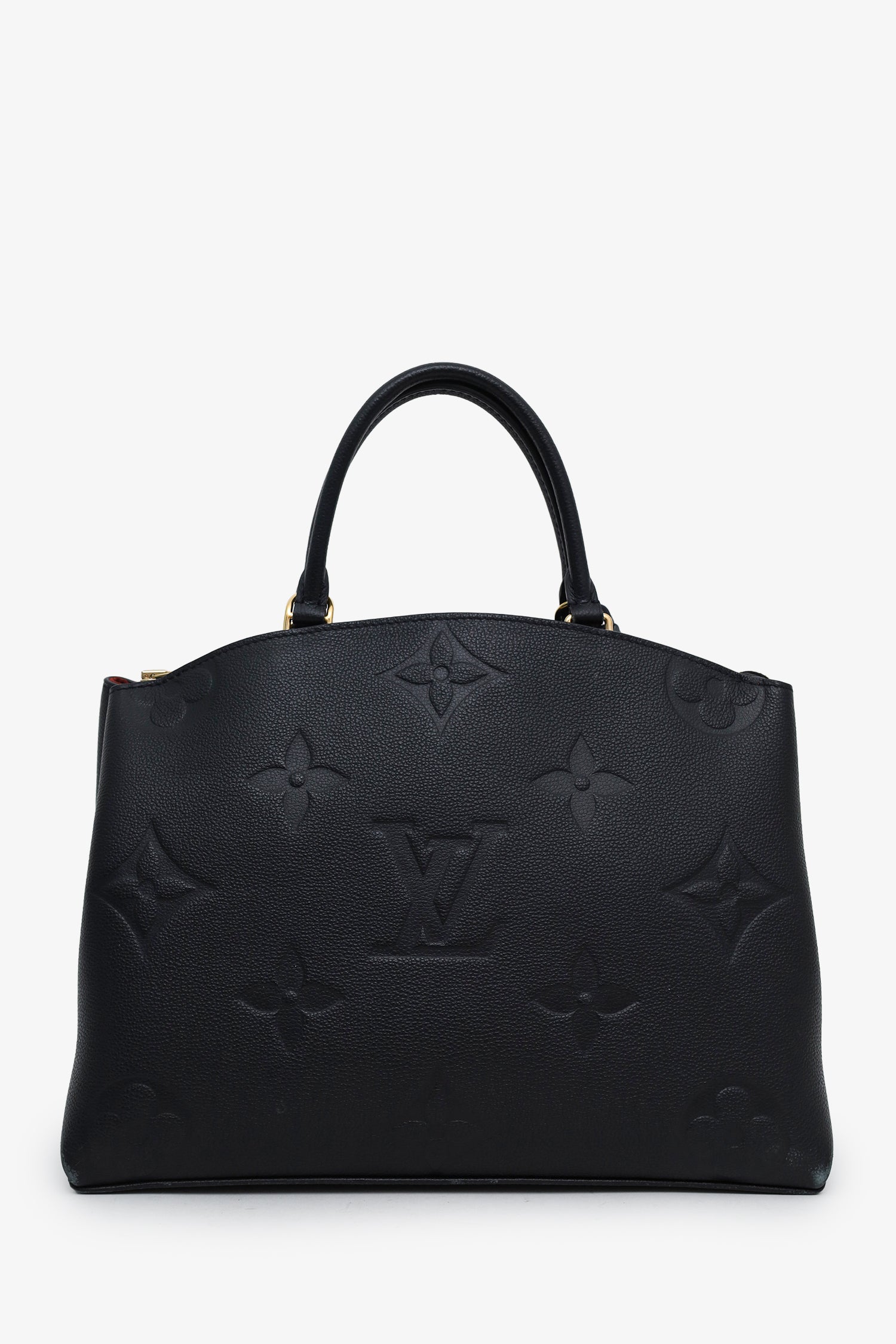Louis Vuitton Black Empreinte Monogram Giant Grand Palais Bag