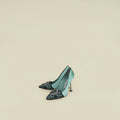 Manolo Blahnik Bicolor Gerontiushi Pump 39