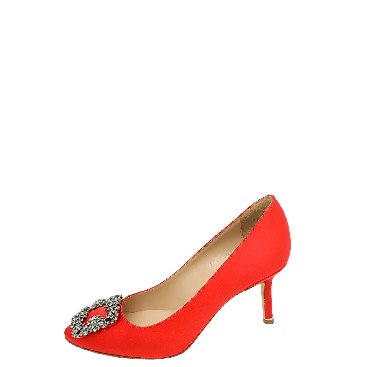 Manolo Blahnik Red Hangisi Pump 36