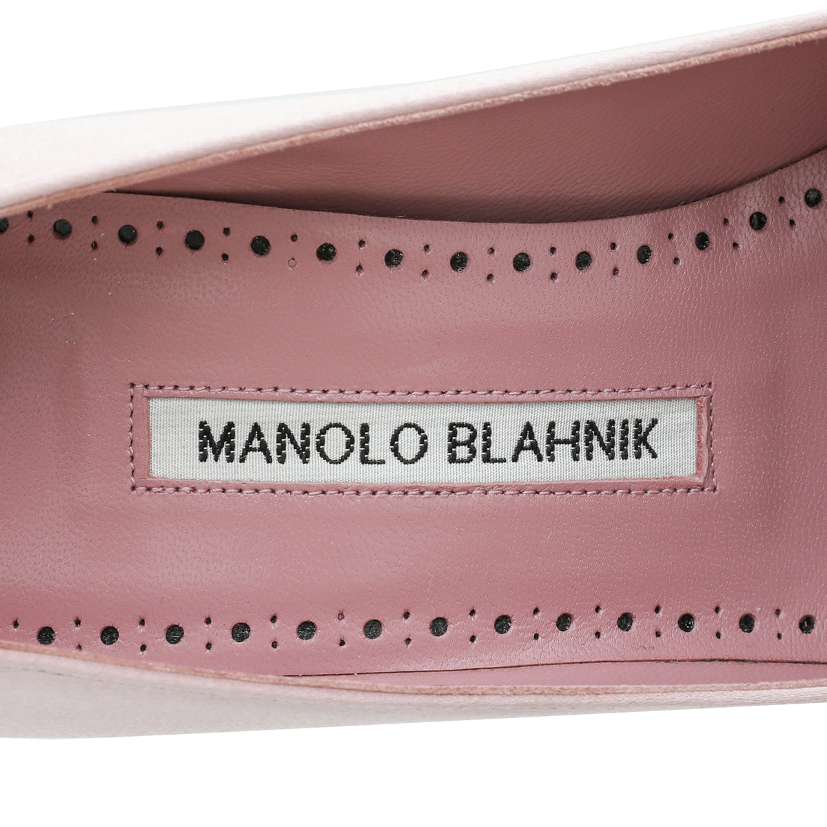 Manolo Blahnik Bicolor Satin Gerontius Pump 36.5