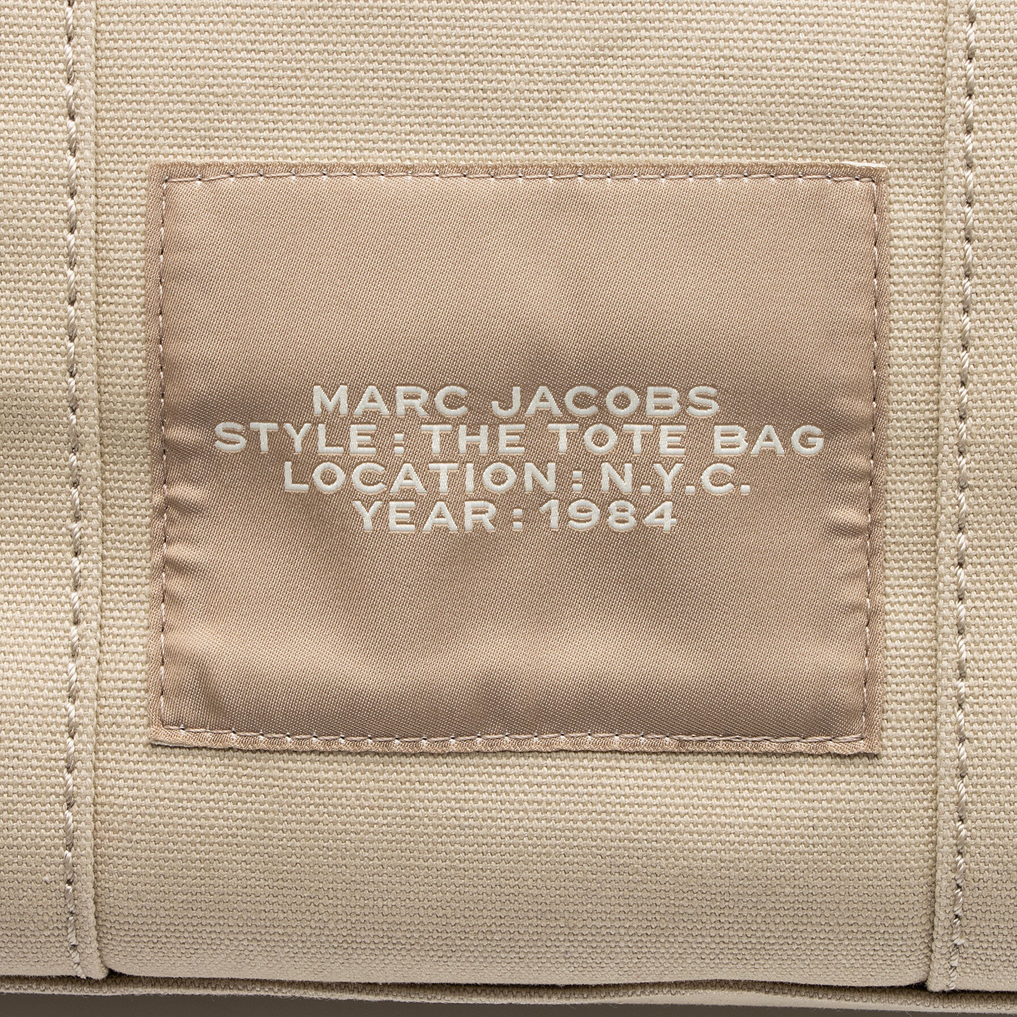 Marc Jacobs Canvas The Tote Medium Bag