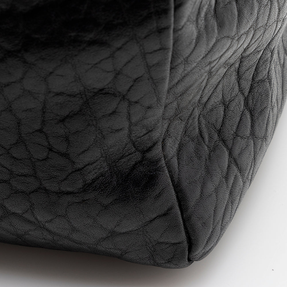 Marc Jacobs Leather Double-Zip Lock Tote
