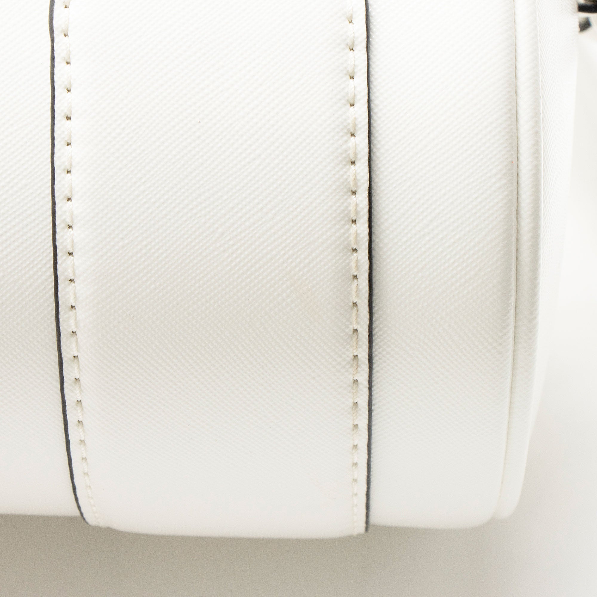 Marc Jacobs Polyurethane Barrel Mini Top Handle