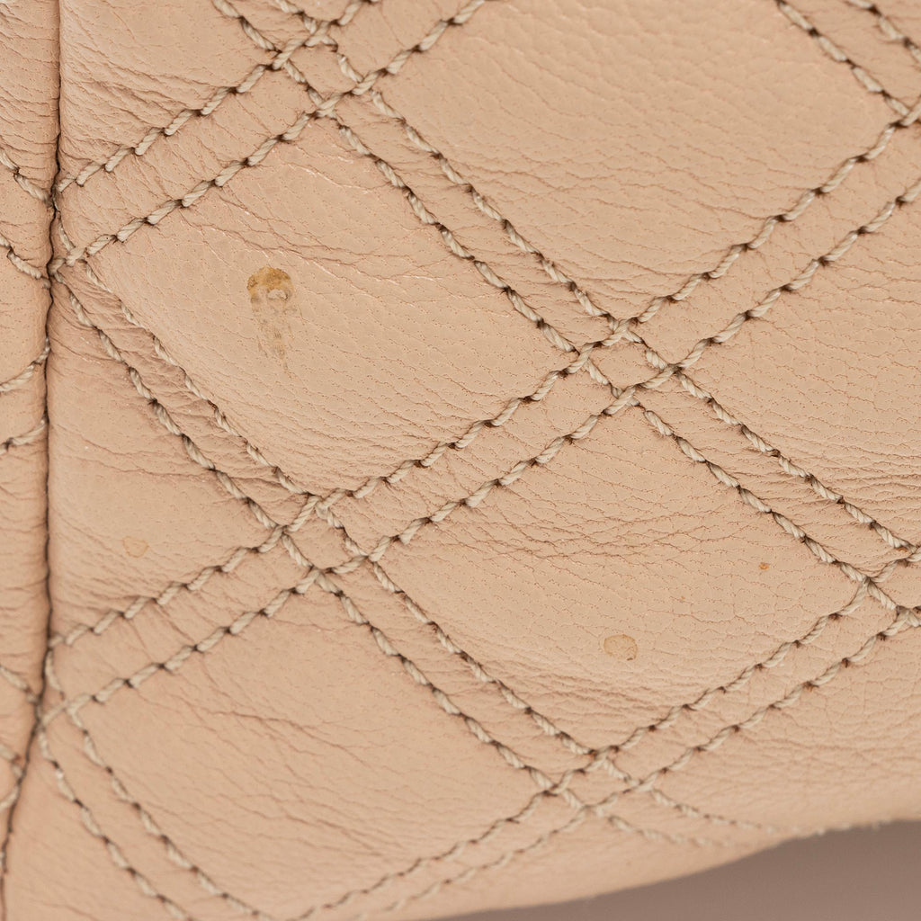 Marc Jacobs Quilted Lambskin Karlie Large Dome Satchel (SHF-EFpPg4)
