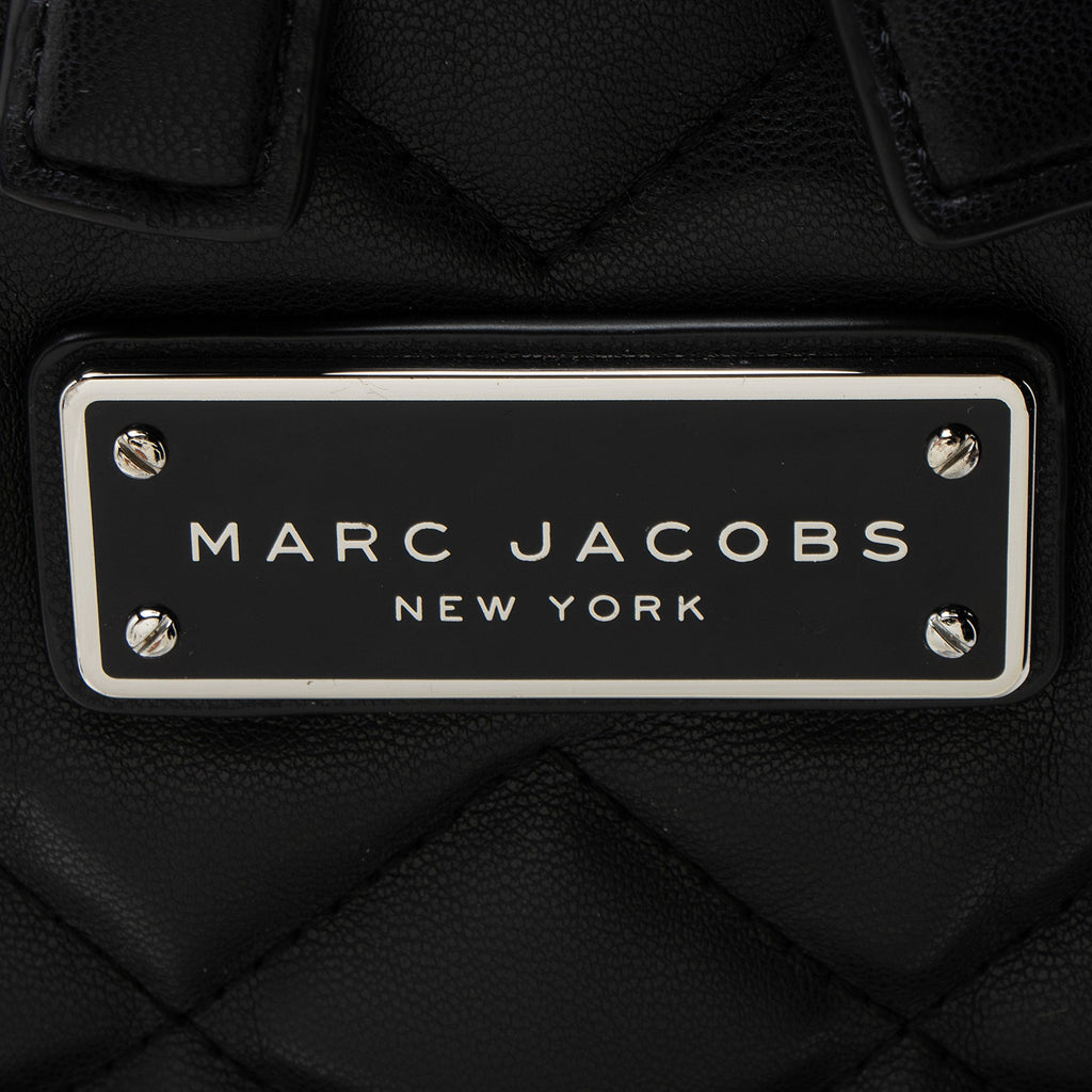 Marc Jacobs Quilted Leather School Backpack