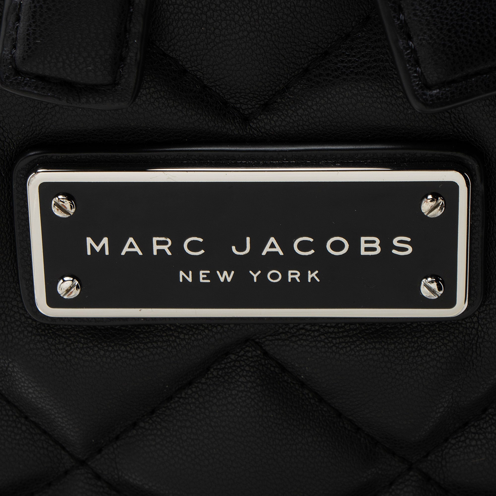 Marc Jacobs Quilted Leather School Backpack