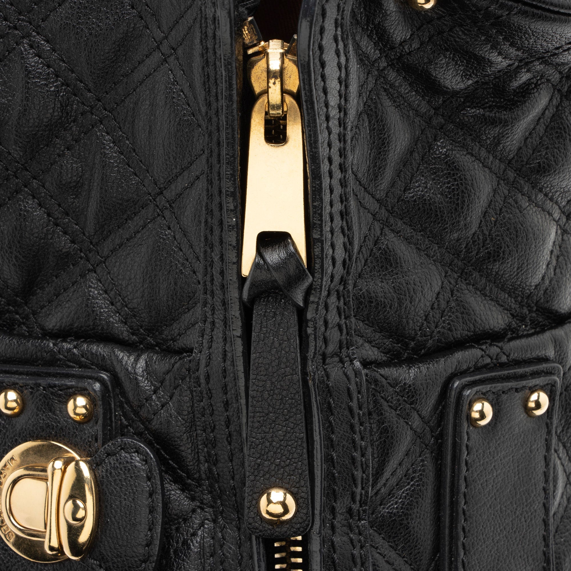 Marc Jacobs Quilted Leather Silvana Shoulder Bag