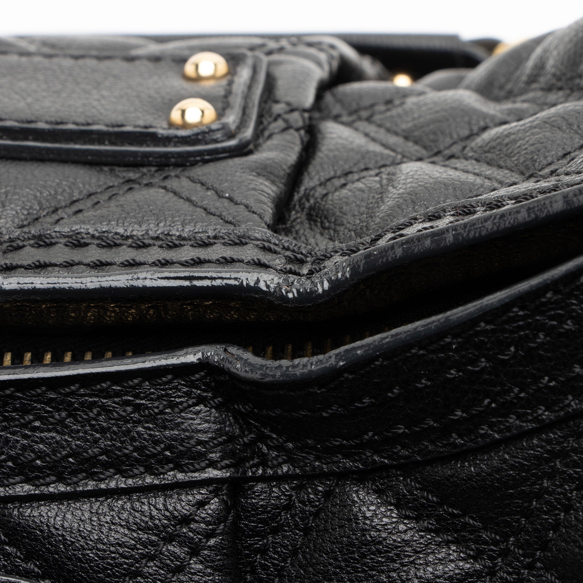 Marc Jacobs Quilted Leather Silvana Shoulder Bag