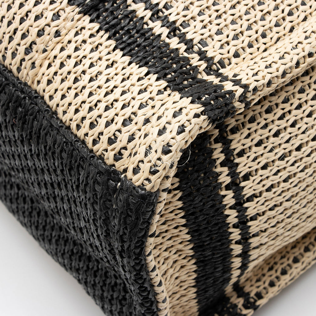 Marc Jacobs Straw Jacquard The Tote Medium Bag