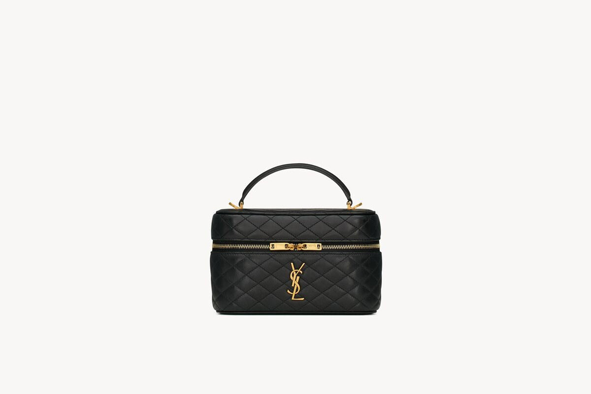 Saint Laurent GABY Vanity Lamb Black