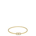 Messika 18K Yellow Gold Diamond Move Uno Pave Flex Small Bracelet