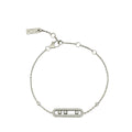 Messika 18K White Gold Baby Move Pavé Diamond Bracelet