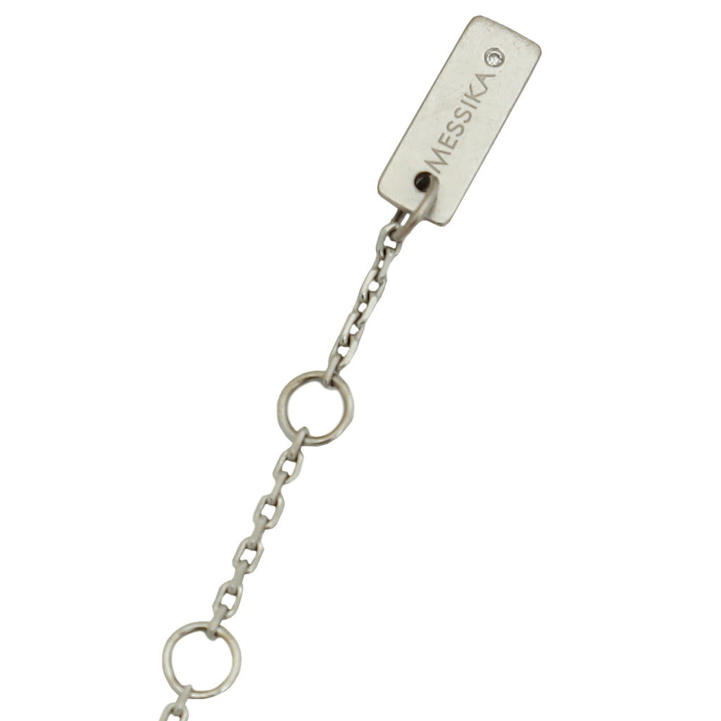 Messika 18K White Gold Baby Move Pavé Diamond Bracelet