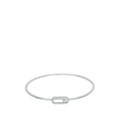 Messika 18K White Gold Diamond Move Uno Pave Flex Bracelet