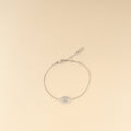 Messika 18K White Gold Lucky Eye Pave Diamond Bracelet