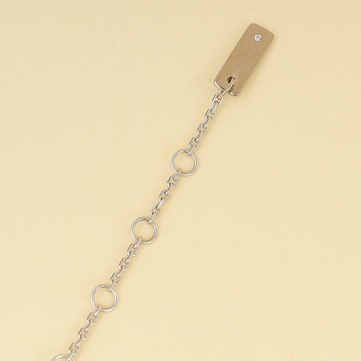 Messika 18K White Gold Diamonds Baby Move Bracelet