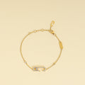 Messika 18K Yellow Gold Diamond Move Addiction by Gigi Hadid Pave Bracelet
