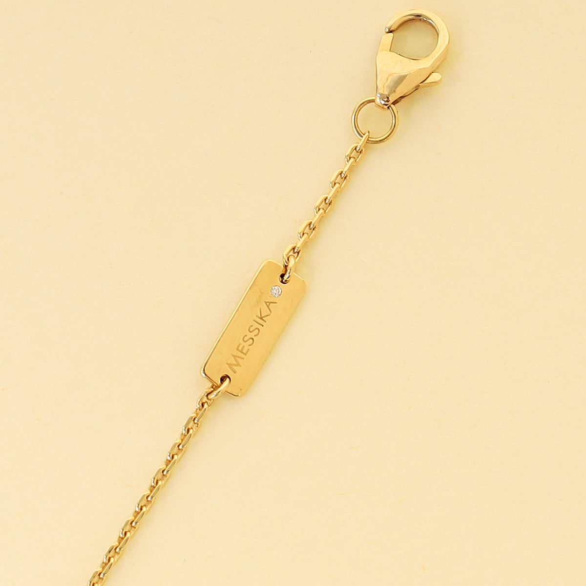 Messika 18K Yellow Gold Diamond Move Addiction by Gigi Hadid Pave Bracelet