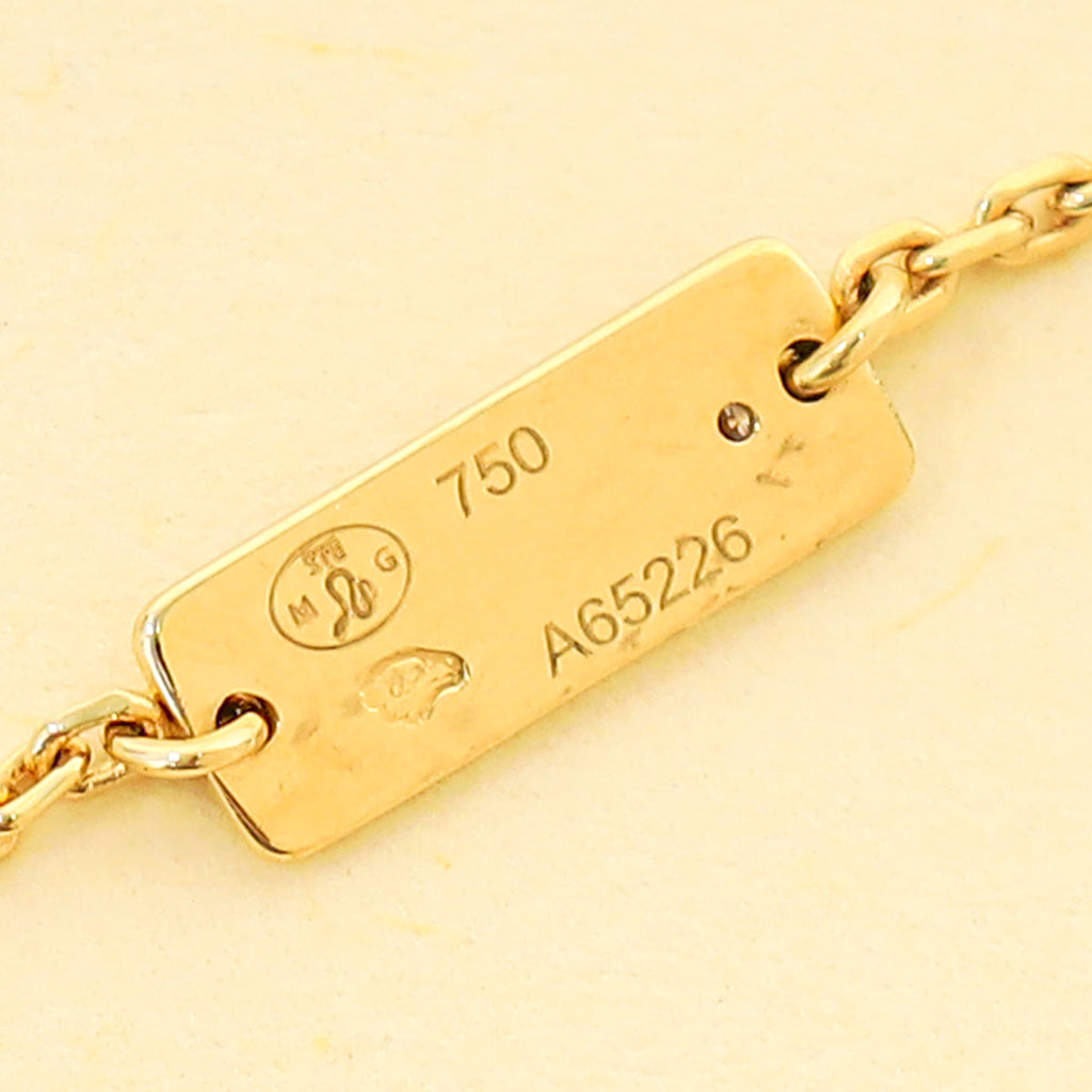 Messika 18K Yellow Gold Diamond Move Addiction by Gigi Hadid Pave Bracelet