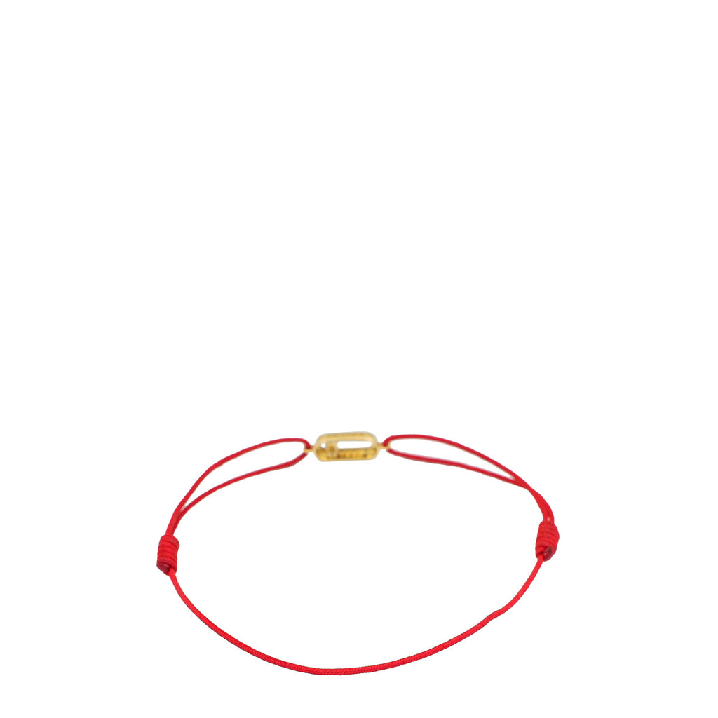 Messika 18K Yellow Gold Move Uno Red Diamond Cord Bracelet