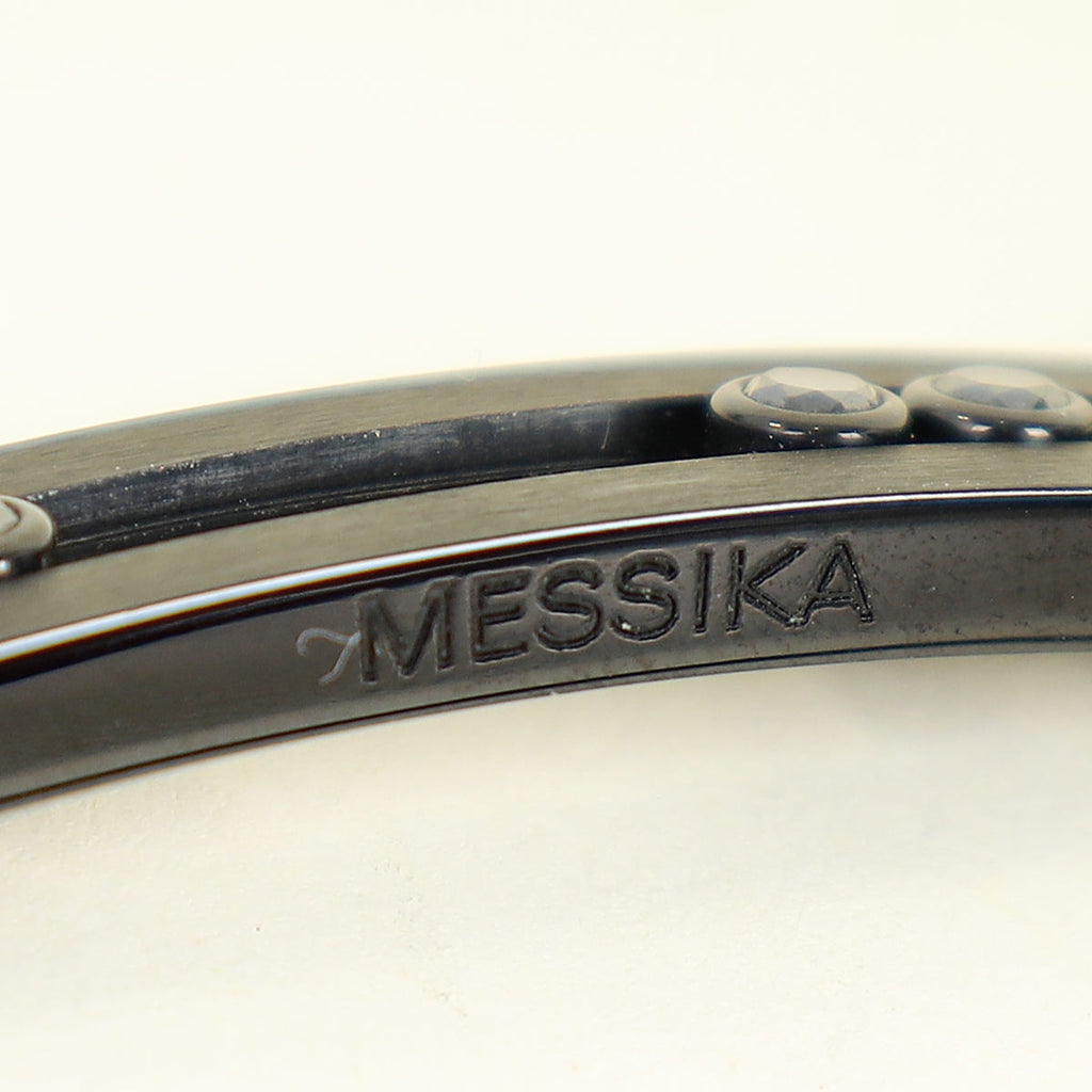 Messika Black Titanium Diamond Move in Cord Bracelet (For Men)