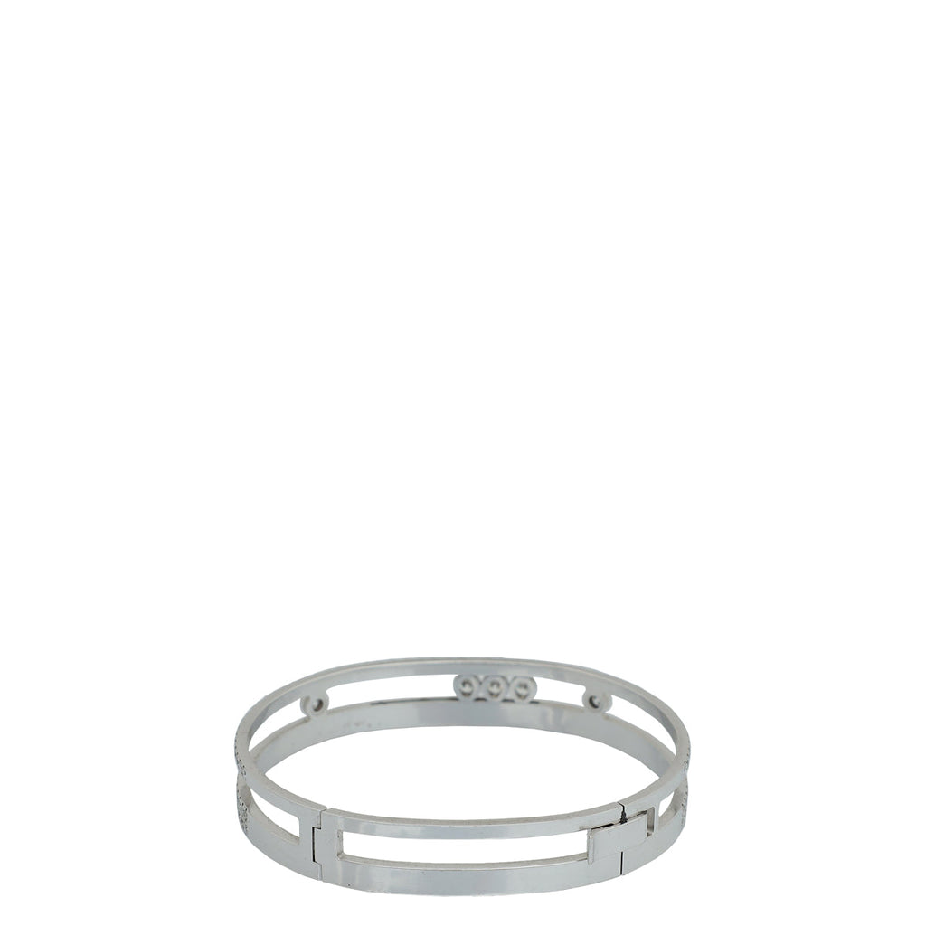Messika 18K White Gold Diamond Move Romane Medium Bracelet