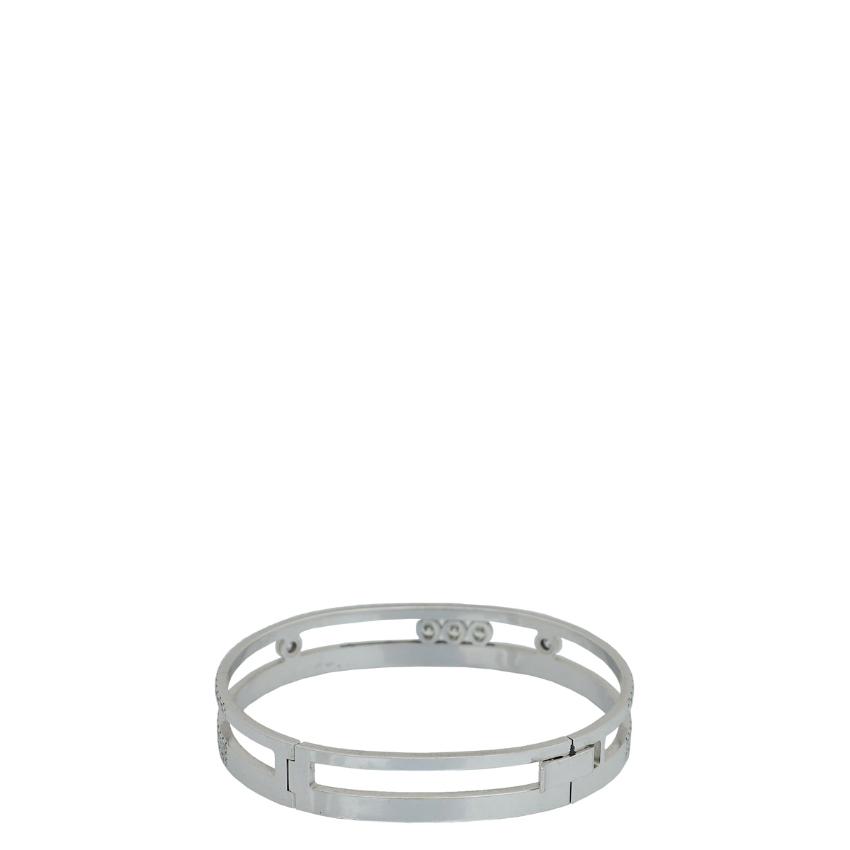 Messika 18K White Gold Diamond Move Romane Medium Bracelet