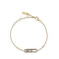 Messika 18K Yellow Gold Baby Move Diamond Bracelet