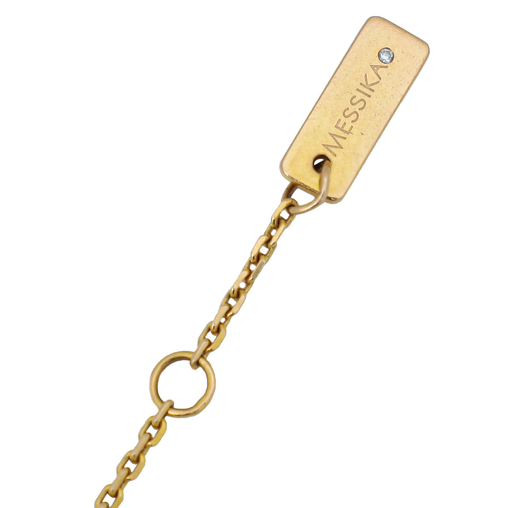 Messika 18K Yellow Gold Baby Move Diamond Bracelet