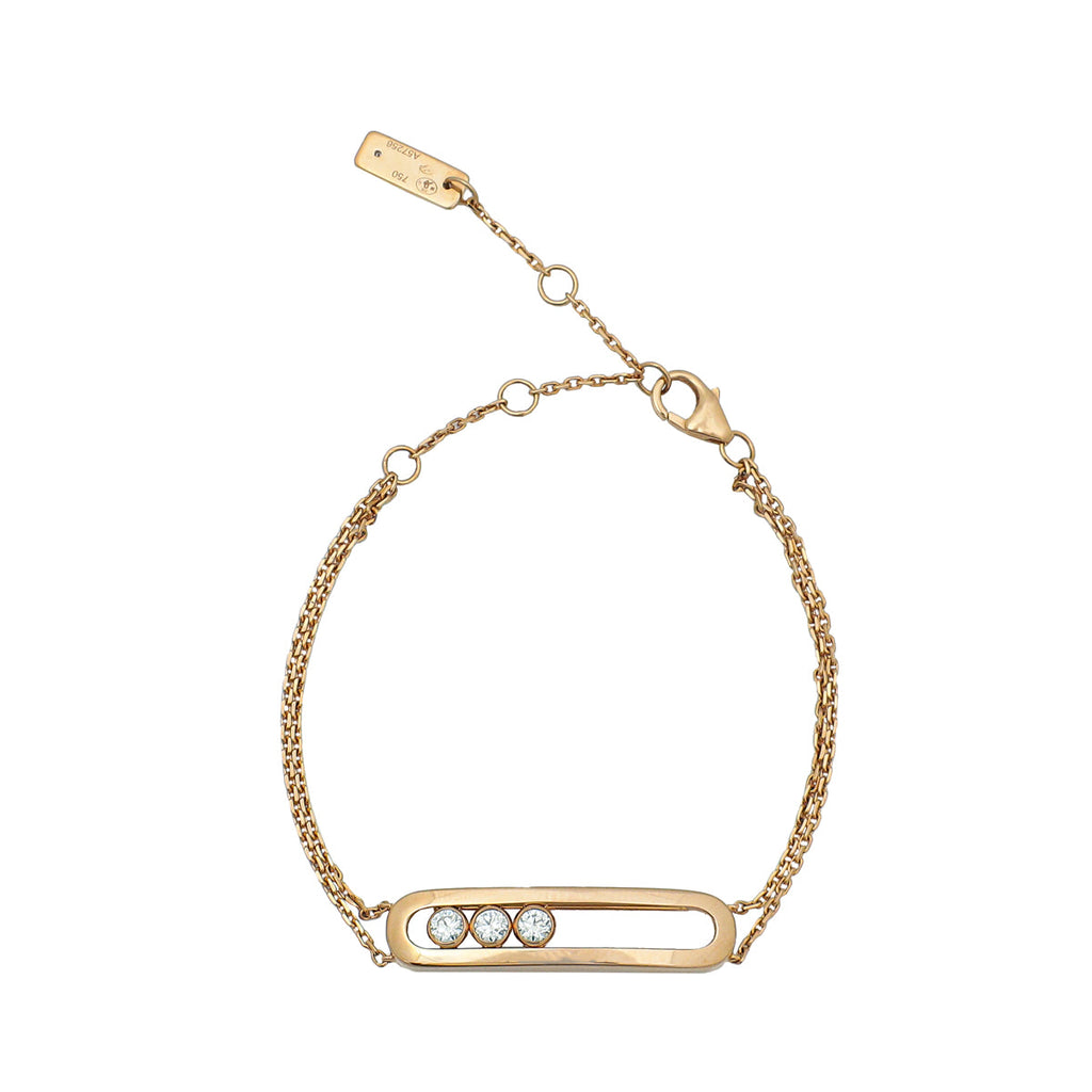 Messika 18K Rose Gold Diamond Move Classique Bracelet