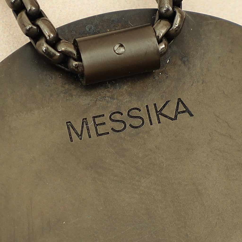 Messika Titanium Graphite Move LM Pendant Men's 27mm Necklace