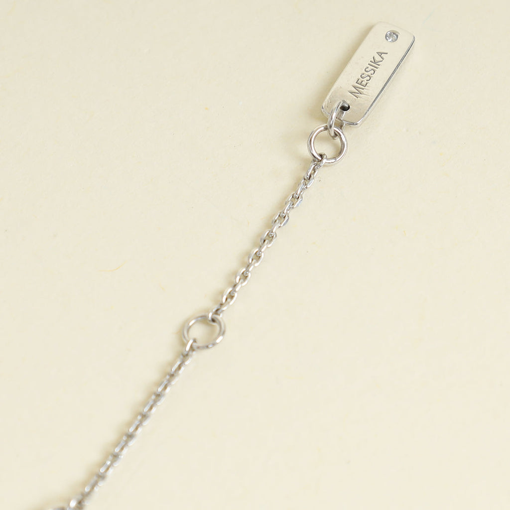 Messika Lucky Eye Pavé Necklace