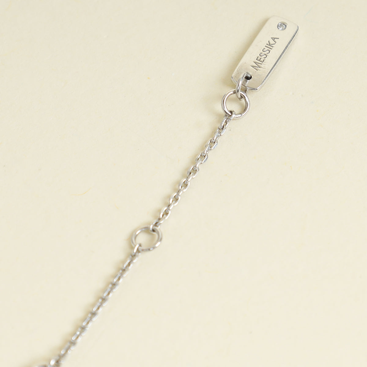 Messika Lucky Eye Pavé Necklace