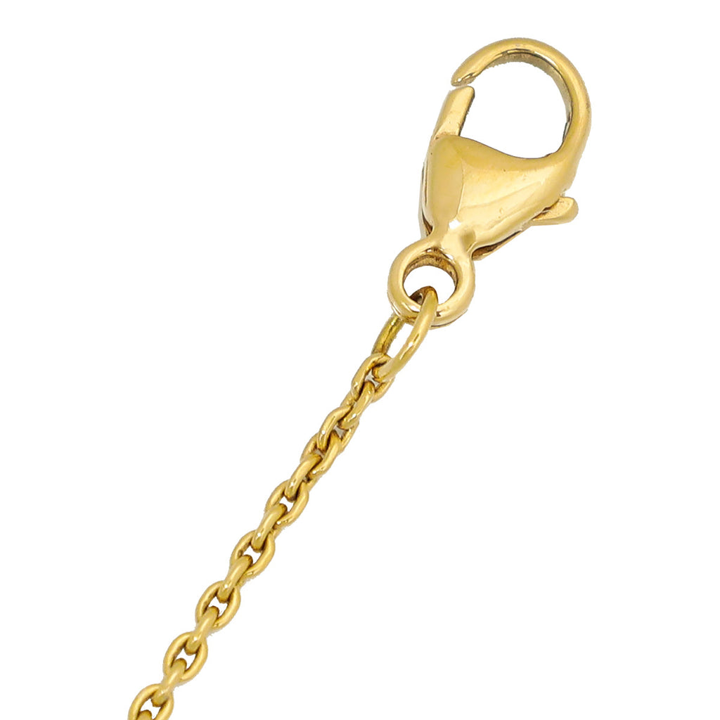 Messika 18K Yellow Gold Uno Move Diamond Necklace