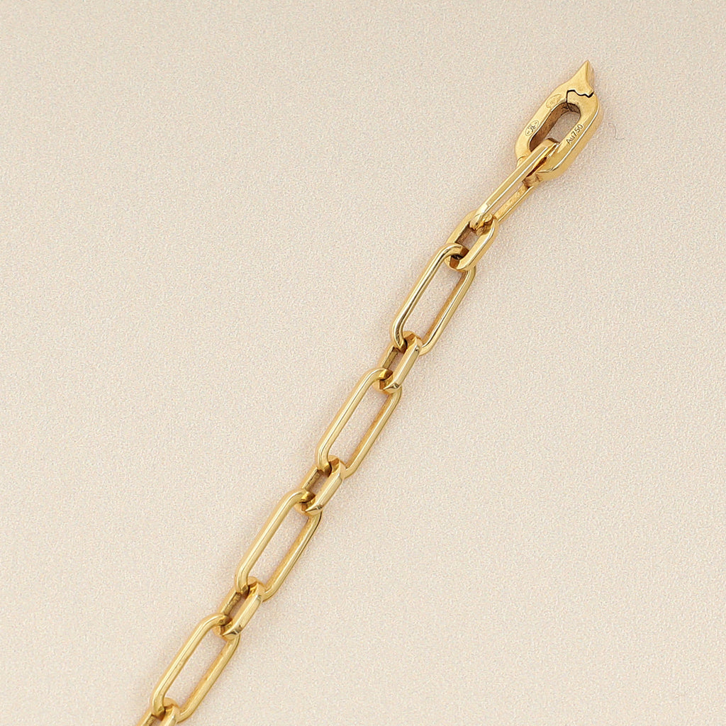 Messika 18K Yellow Gold Lucky Move Diamond Pavé Ankle Bracelet