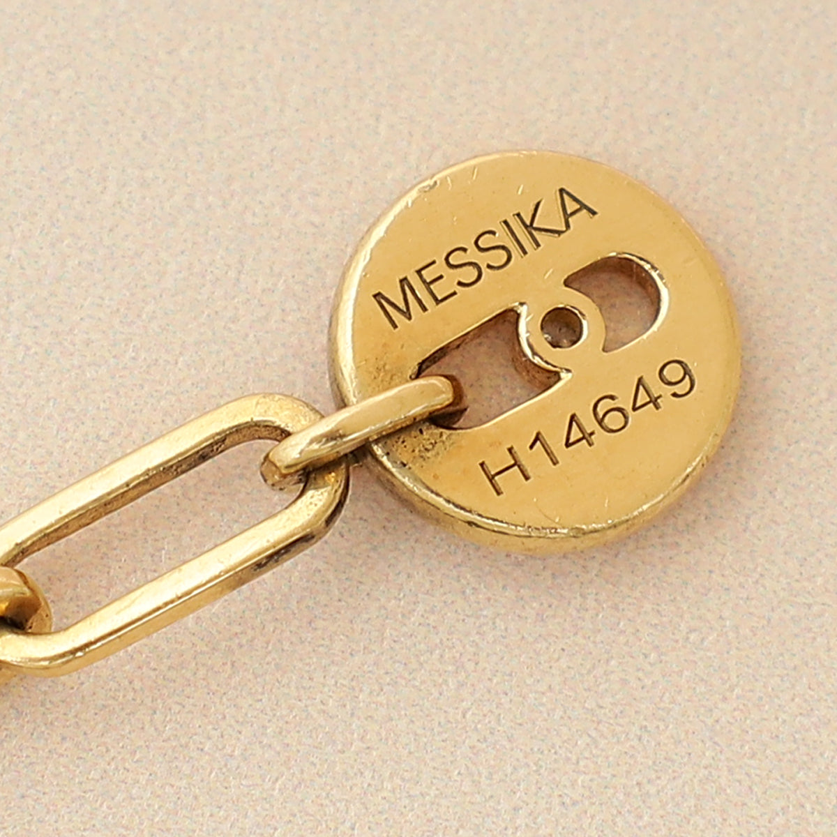 Messika 18K Yellow Gold Lucky Move Diamond Pavé Ankle Bracelet