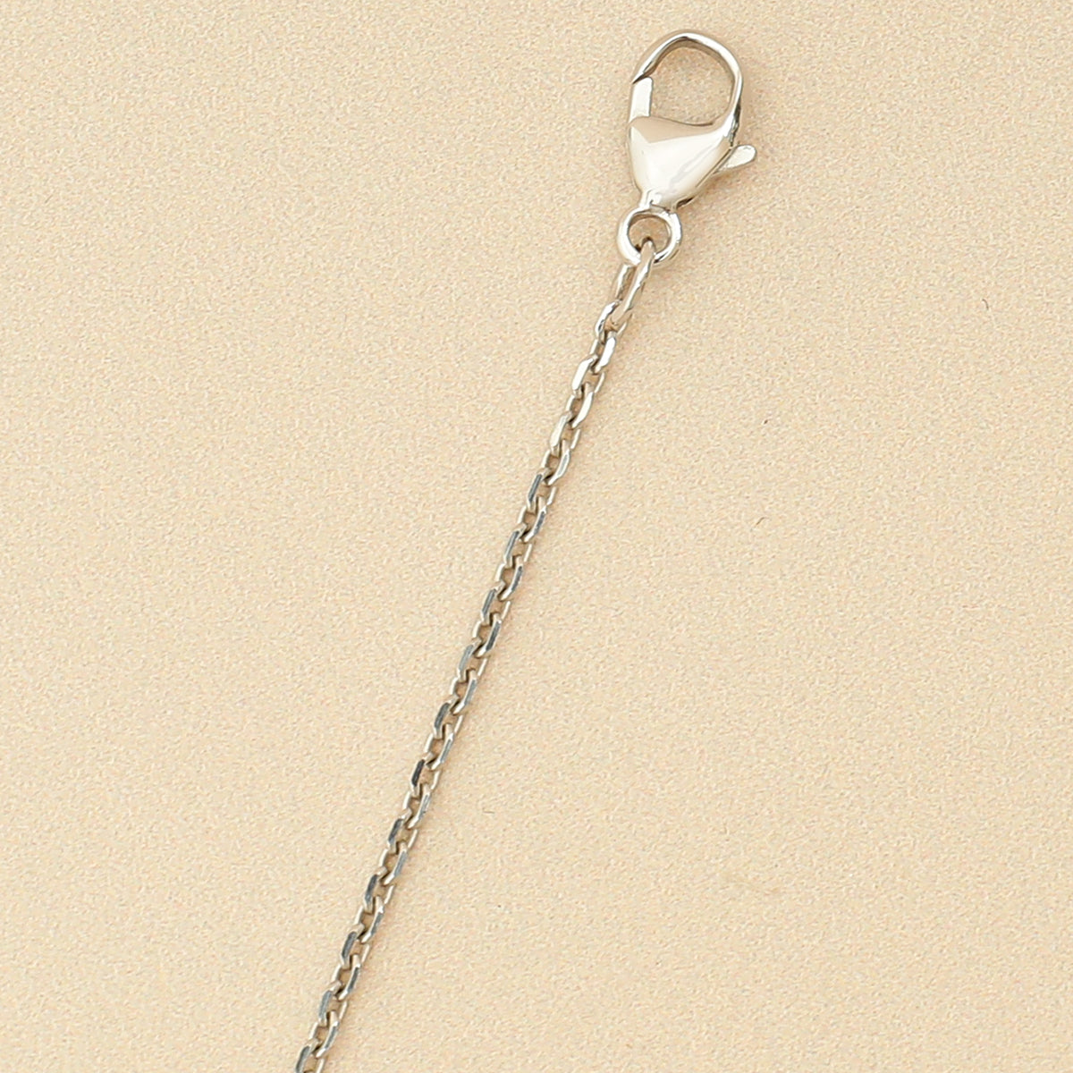 Messika 18K White Gold Diamond Lucky Move SM Pavé Pendant Necklace