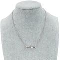 Messika 18K White Gold Move Pave Diamond Double Chain Necklace