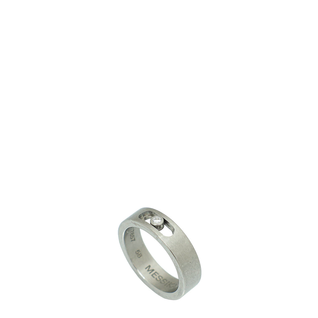 Messika Titanium Diamond Move Ring 58