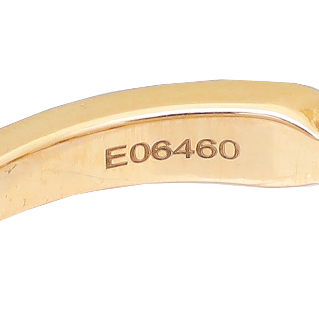 Messika 18K Pink Gold Baby Move Pave Diamond Ring 52