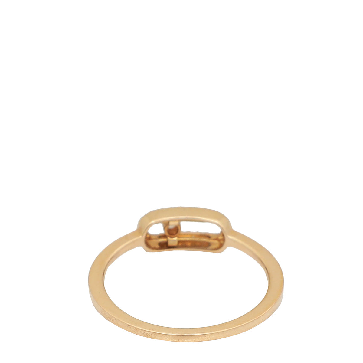 Messika 18K Rose Gold Diamond Move Uno Ring 52