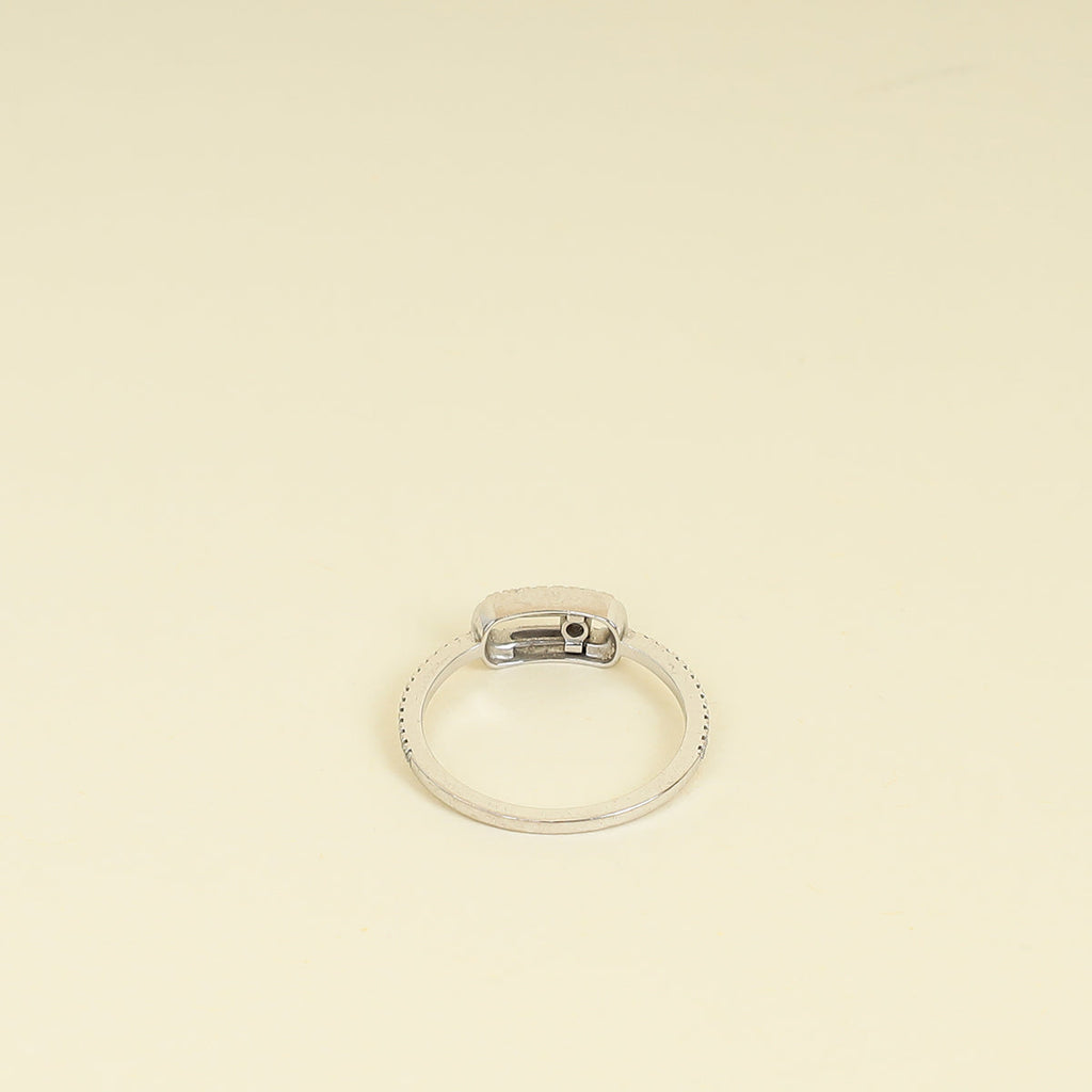 Messika 18K White Gold Move Uno Pave Diamond Ring 51