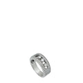 Messika 18K White Gold Move Joaillerie Pavé Diamond Small Model Ring 54
