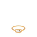 Messika 18K Pink Gold Diamond Move Uno Ring