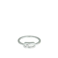 Messika 18K White Gold Diamond Move Uno Ring 50