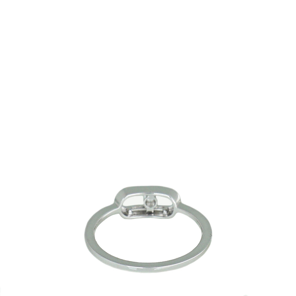 Messika 18K White Gold Diamond Move Uno Ring 50