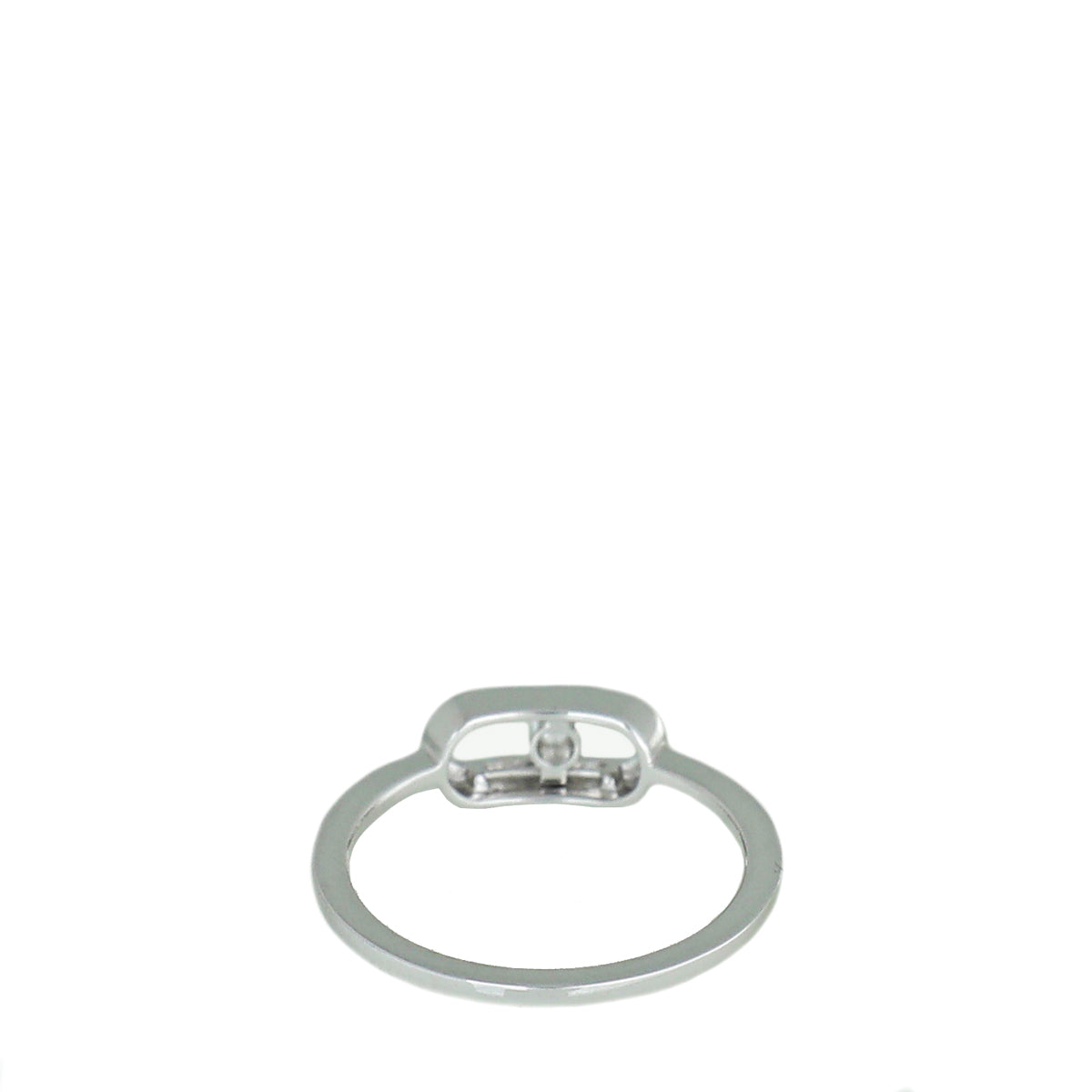 Messika 18K White Gold Diamond Move Uno Ring 50